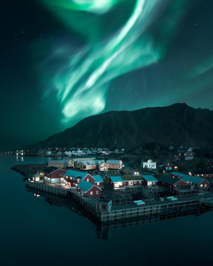 Hattvika Lodge Ballstad Exteriér fotografie
