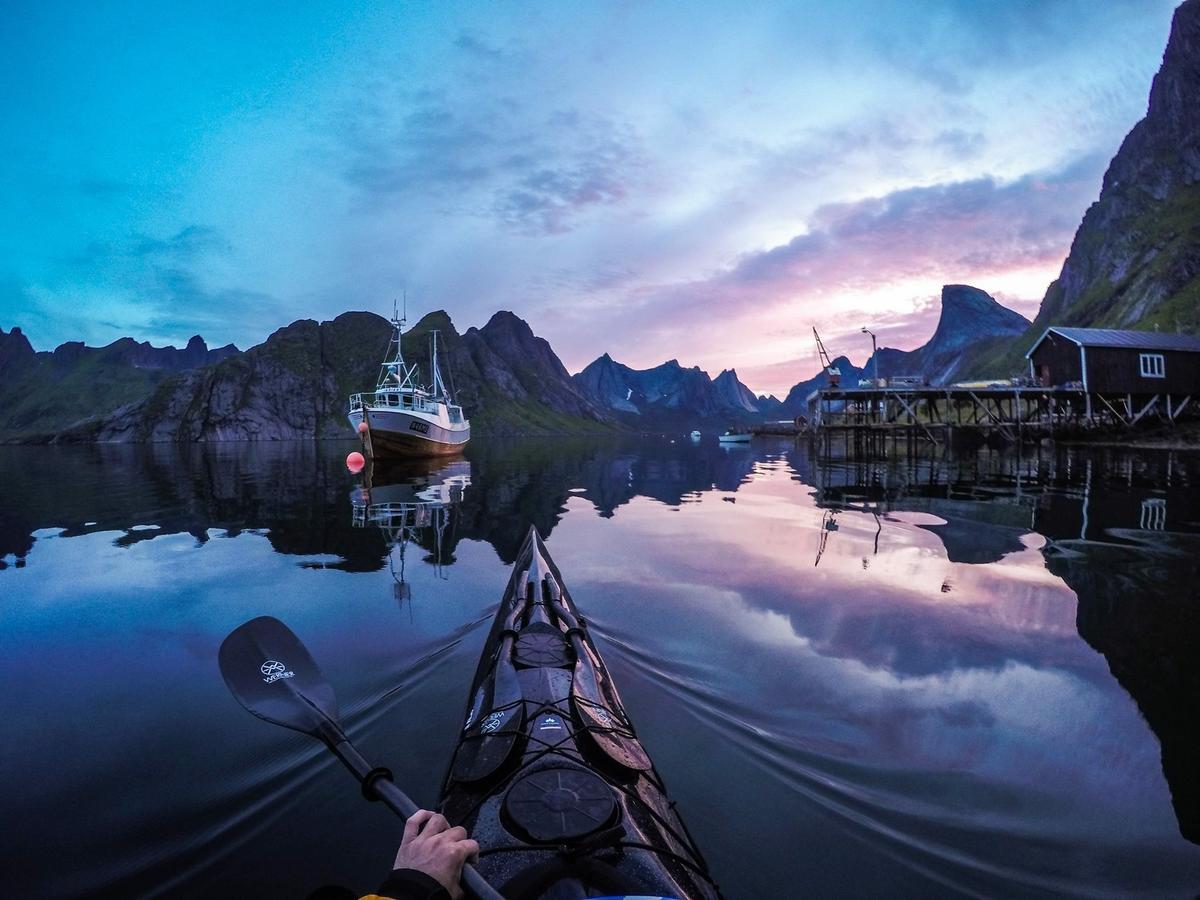 Hattvika Lodge Ballstad Exteriér fotografie