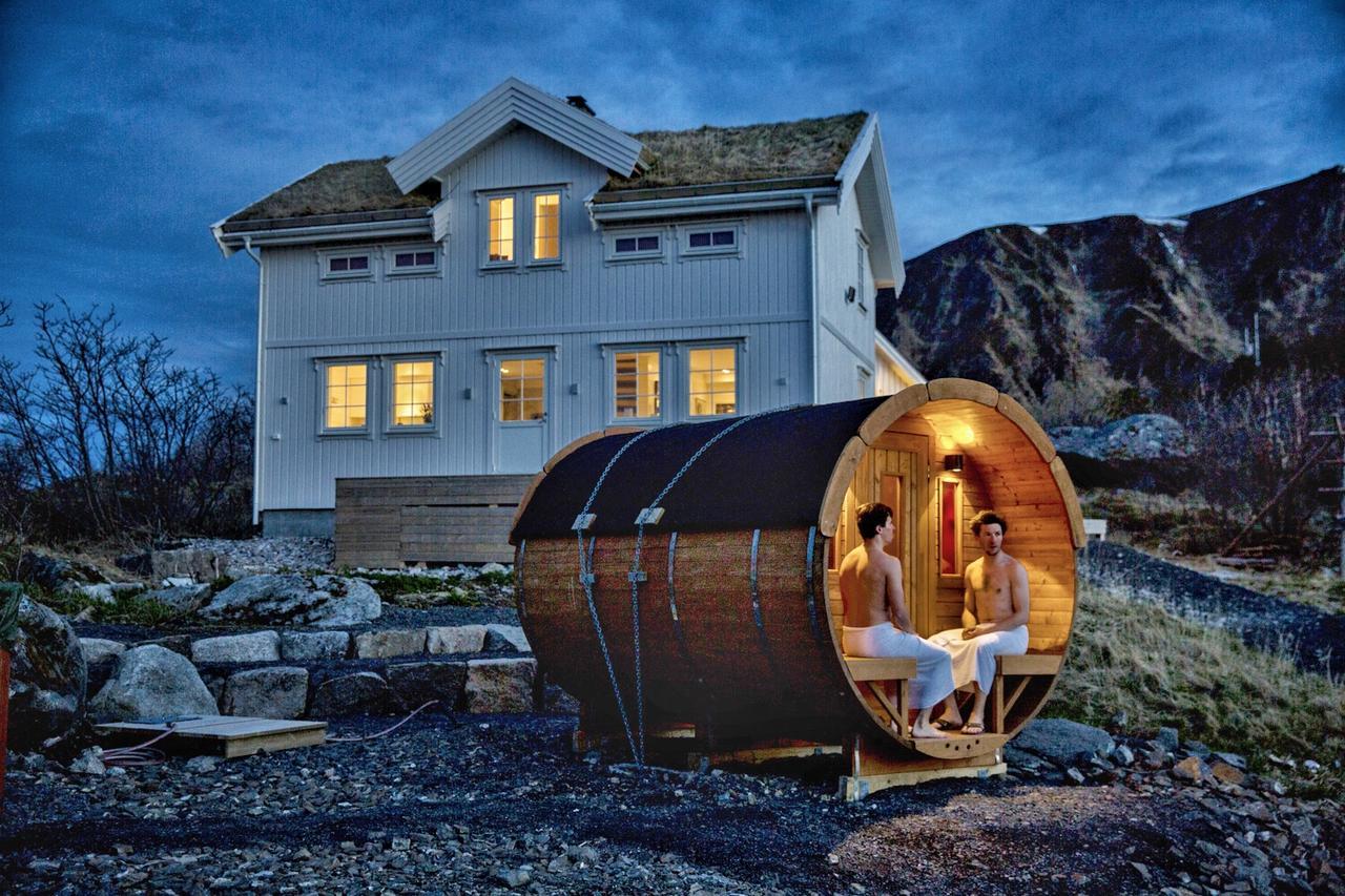Hattvika Lodge Ballstad Exteriér fotografie