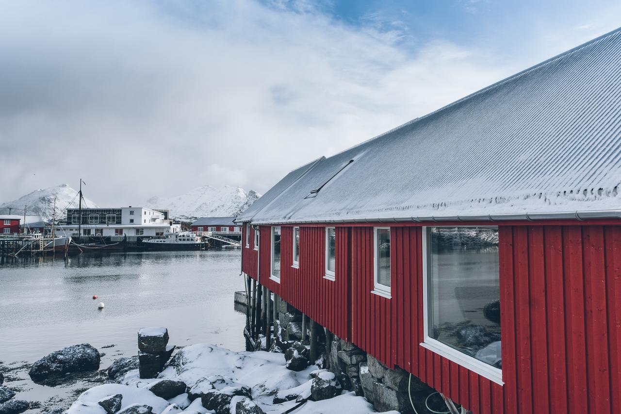 Hattvika Lodge Ballstad Exteriér fotografie
